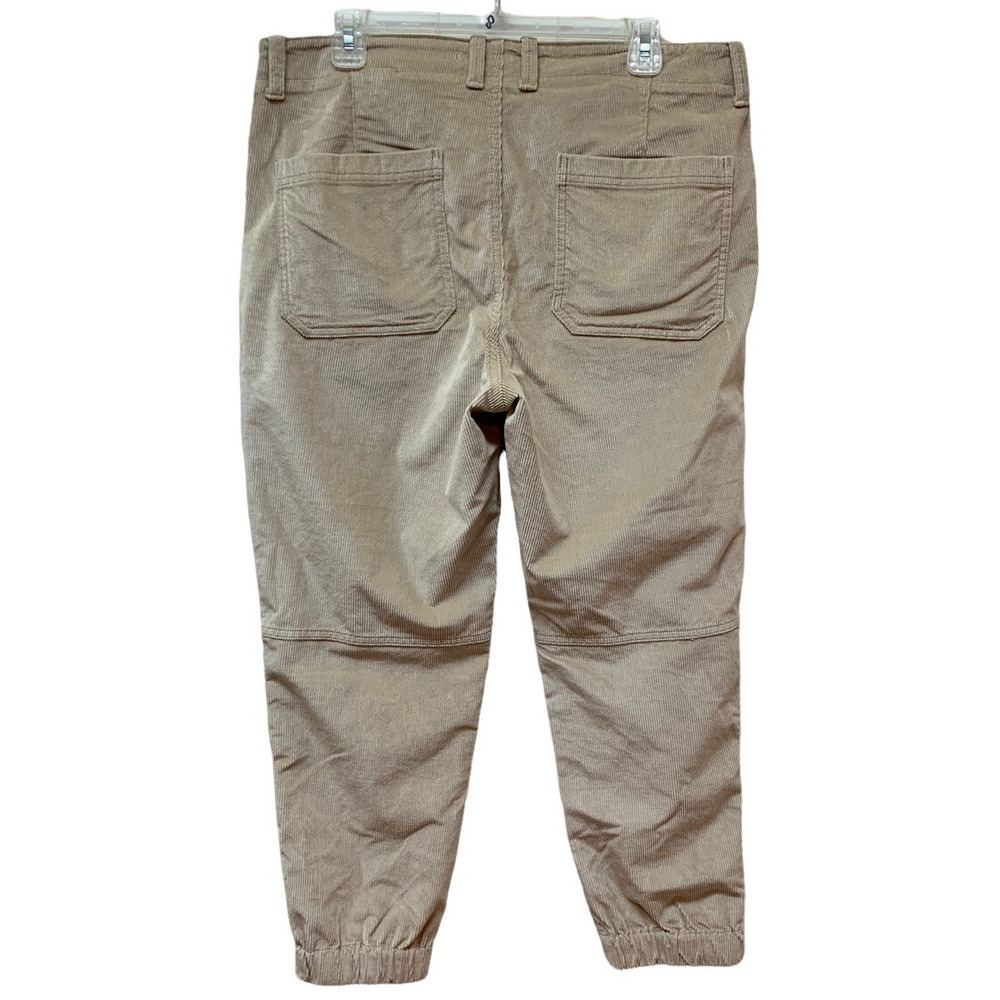 Banana Republic Corduroy Athletic Tapered Zip Ankle Crop Pants Women's 14S NEW - Picture 2 of 8